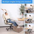 Foot Rest for Under Desk at Work.Multifunctional 3-Tier Foot Stool - Image 5