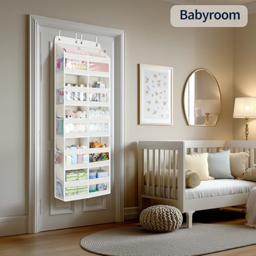 Yecaye 5-Tier Over The Door Organizer Dual-Column, 80lbs Load Extra Large Over - Image 7