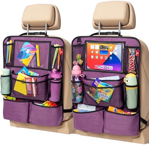 Helteko Backseat Car Organizer, Kick Mats Back Seat Protector by Helteko
