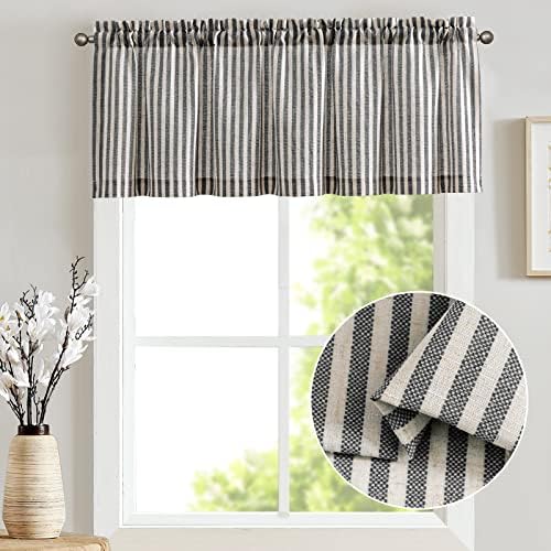 jinchan Linen Boxter Stripe Valances - Image 4