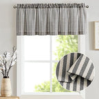 jinchan Linen Boxter Stripe Valances - Image 4