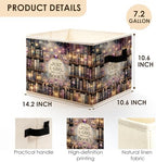 Fantasy Enchanted Bookshelf Storage Bins Box - Image 5