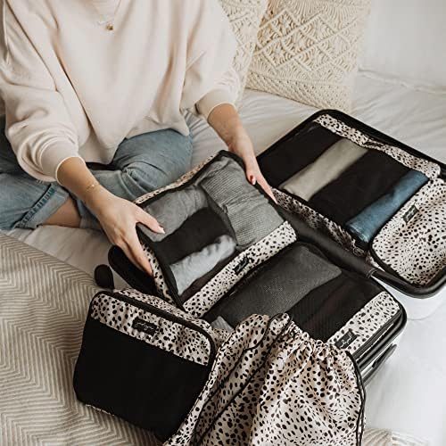 Jadyn Packing Cubes for Travel, 6-Piece Large Packing Cube Organizer Set for - Image 5