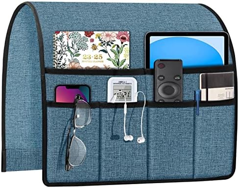 Joywell Remote Control Holder Armchair Caddy Armrest Organizer Grey-Blue by Joywell