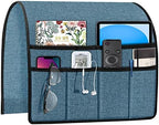 Joywell Remote Control Holder Armchair Caddy Armrest Organizer Grey-Blue by Joywell