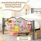 Stuffed Animal Storage Net, Large Bedside Toy Organizer Net, Cotton Plushie Toy - Image 6