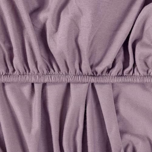 Dreamology Mini Crib Sheets Fitted, 100% Cotton Crib Sheets, 2 Pack Sheets - Image 6