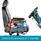 Mobility Scooter Bag with Bottle and Cup Holders and 6 Organized Pockets - Image 5