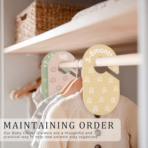 slapaflife Baby Closet Dividers, Double-Sided Cute Design Baby Clothes Dividers - Image 4