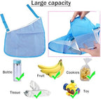 2PCS Universal Side Sling Stroller Cargo Net, Portable Storage Mesh Bag - Image 5
