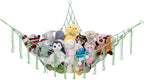 Large Macrame Stuffed Animal Storage Hammock | Holds 12 lbs | Corner Stuffed by LillysLove