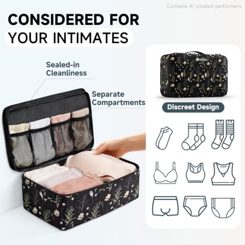 OlarHike 9 Set Packing Cubes for Travel, Gifts for Women Mom, Anti-Tearing - Image 5