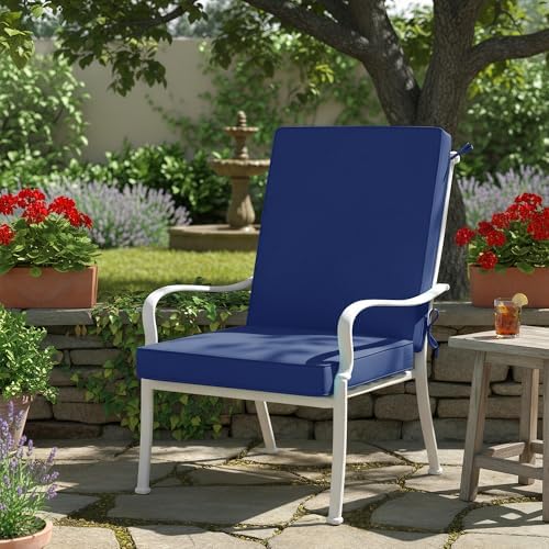 Summsun High Back Patio Chair Cushions 20 x 20 Inch - Image 2