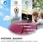 NICETOWN Blackout Valance for Girl's Room Window - Image 5