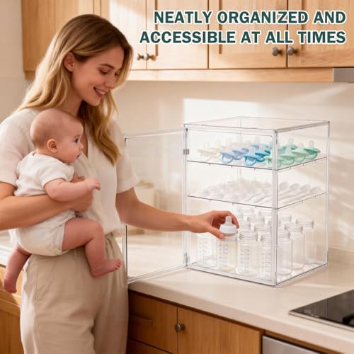 Baby Bottle Storage Organizer for Countertop - Image 4
