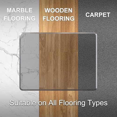 MESAILUP Beveled Edge Office Chair Mat - Image 6