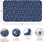 Crib Sheets for Boys or Girls 4 Pack, Fitted Crib Sheet - Image 5