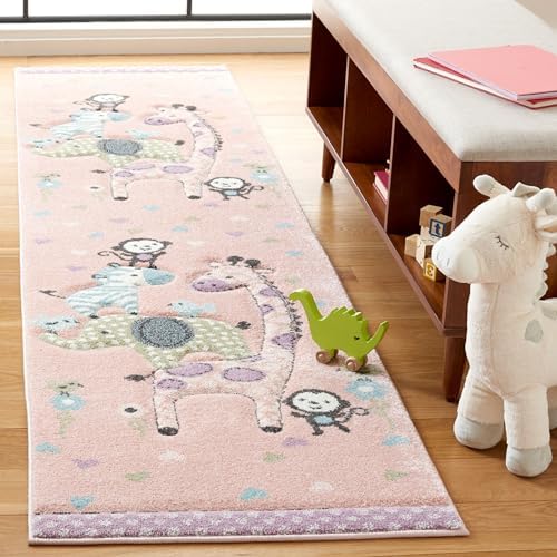 SAFAVIEH Carousel Kids Collection Runner Rug - Image 2