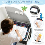 COOLBEBE Airplane Tray Table Cover, Foldable Travel Tray Cover - Image 3