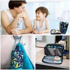 Shark Kids Toiletry Bag for Boys, Travel Toiletry Bag for Little Young Boys - Image 6
