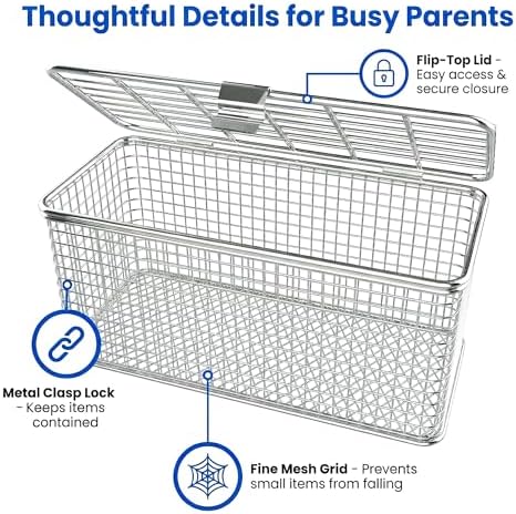 Dishwasher Basket for Small Items, 18/8 Stainless Steel - Image 4