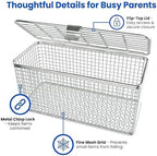 Dishwasher Basket for Small Items, 18/8 Stainless Steel - Image 4