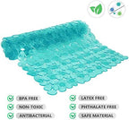 WELTRXE Non Slip Bath Mat Pebbles Bathtub Mat - Image 2