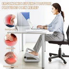 CasaZenith Foot Rest, Six Heights Adjustable Foot Rest Under Desk at Work - Image 4