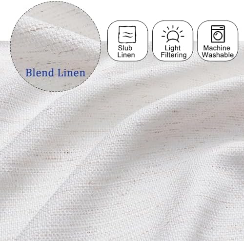 Chyhomenyc Natural Short Curtain Valance - Image 3