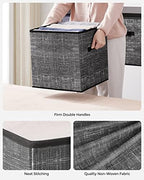 SONGMICS Storage Cubes, 13-Inch Foldable Closet Organizers - Image 5