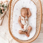 3 Pack Stretchy Bassinet Sheets - Image 6