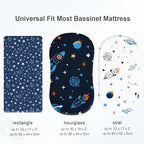 david's kids 3 Pack Bassinet Sheets, Ultra Soft Breathable Comfortable Baby - Image 6