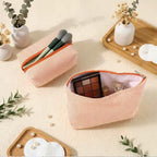Huhumy 2 Pcs Makeup Bag Set for Women, Thin Stripe - Image 2