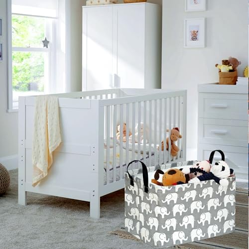 Kid Storage Basket Gift Shelf Basket Toy Storage Bin, Nursery Basket Organizer - Image 5