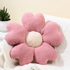 Sioloc Flower Shaped Throw Pillow, Fun Daisy Pillow, 25.6" Large Pink Flower by HEALTHYCOMFORTLIFE