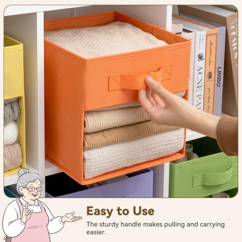 GRANNY SAYS 11x11 Storage Cube, Fabric Storage Bins - Image 5