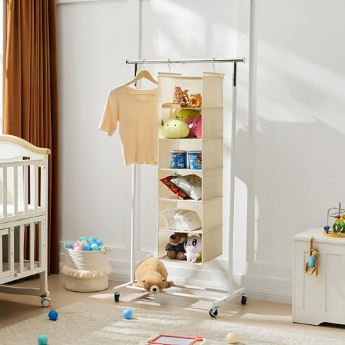 MAX Houser 6 Tier Shelf Hanging Closet Organizer - Image 6