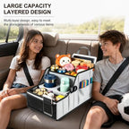 Car Seat Organizer Back Front Captains Seats Storage Travel - Image 2