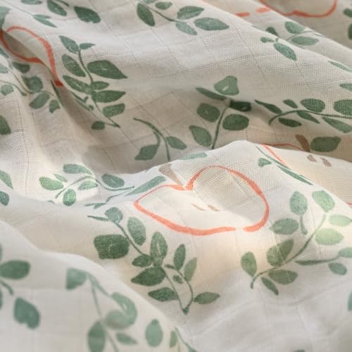 GLLQUEN BABY Receiving Blankets Muslin Swaddle Blanket - Image 5