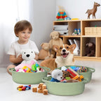 Basket for Gifts Empty, Gift Basket Empty, Kids Dog Cat Toy Bin Box, Cute Baby - Image 4