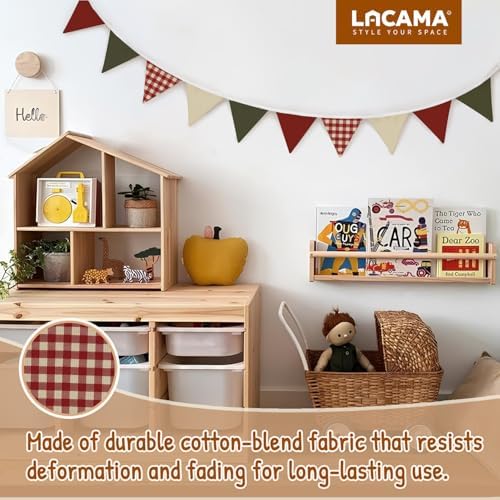 Lacama Christmas Banner Pennant Triangle Flag - Image 5