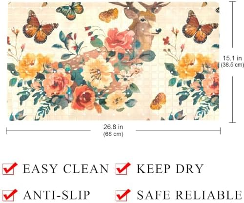 Baby Bath Mat Non Slip 26.8"x15.1" Bathtub Mat - Image 4