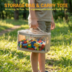 holay 4 Pack Clear Toy Storage Bags - Image 5