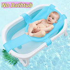 Baby Bath Seat Support Net Infant Bathing Support Mat Newborn Bath Tub Seat Mat - Image 2
