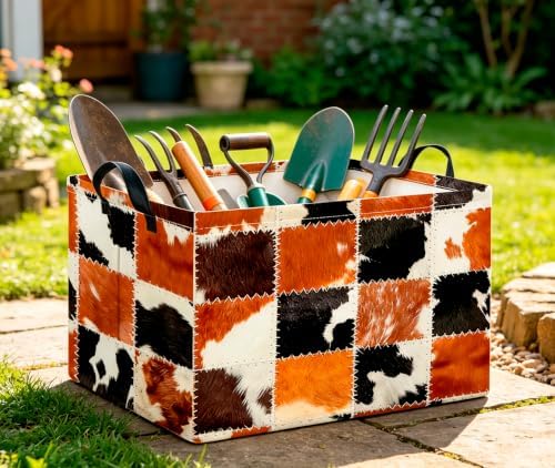 CLOCOR Rectangular Storage Basket Empty, Gift Basket, Waterproof Storage Bin - Image 4