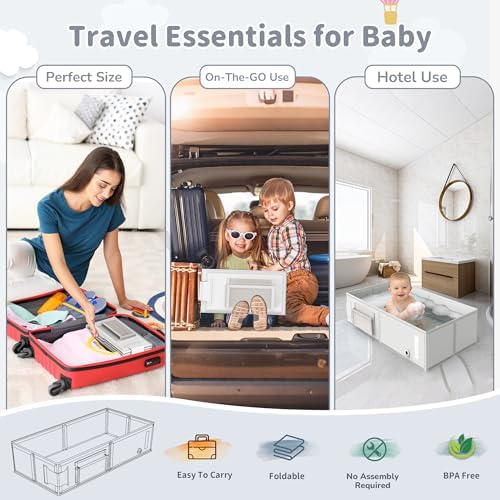 Baby Bathtub, Portable Bathtub - Image 6