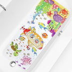 Baby Bath Mat 40x16in Cartoon Kids Bathtub Mat Non Slip by HJJWNDDNG