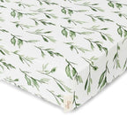 Crane Baby 100% Cotton Sateen Crib Sheet, Fitted by CraneBaby