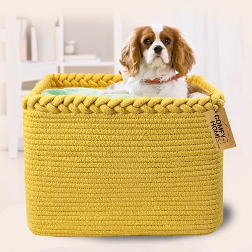 COMFY-HOMI Cotton Rope Woven Basket - Image 2