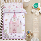 3-Piece Crib Bedding Set for Girls - Image 3